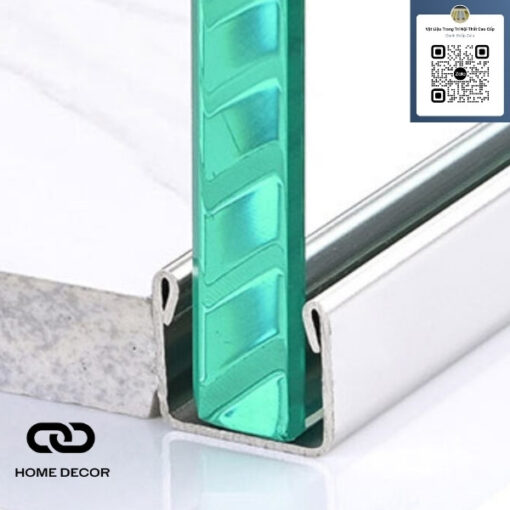 Nẹp Kính Cường Lực Inox Bền Bỉ, Giá Tốt, Thi Công Dễ!