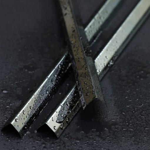 _Nẹp V Inox Đen (GươngXước)